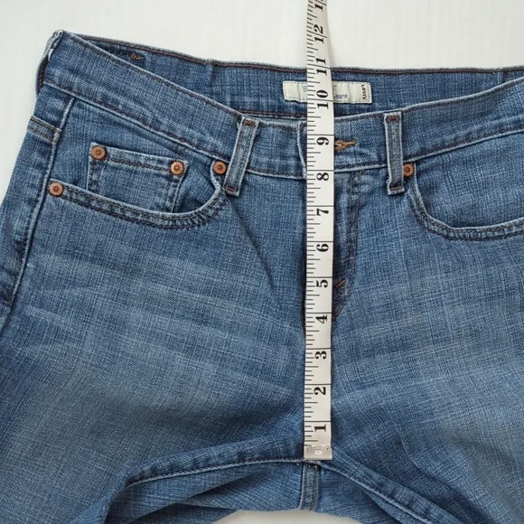 Levi's 515 Boot Cut Jeans 4M Blue Pockets - Picture 15 of 16